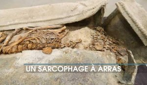 Un sarcophage découvert cet été témoigne des débuts de l’inhumation chrétienne à Arras