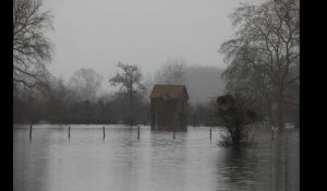 Crues de l'Oise: le secteur du Noyonnais inondé 