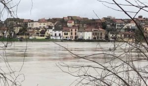 Les images des crues en Lot-et-Garonne