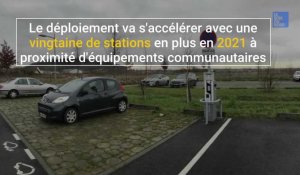 Objectif 100 stations publiques de recharge électrique dans le Béthunois-Bruaysis pour 2024