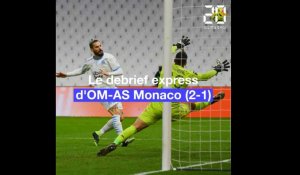 Ligue 1: Le debrief express d'OM-AS Monaco (2-1)