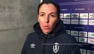 Stade de Reims - Guingamp : l'après-match avec Amandine Miquel