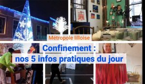 Confinement : nos 5 infos pratiques de ce samedi 12 décembre dans la métropole lilloise