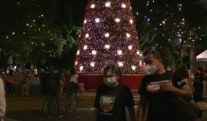 Les parcs de Noël, havres de paix pour des Philippins fatigués par le virus