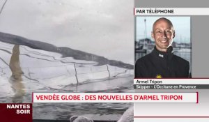 Vendée Globe : des nouvelles d'Armel Tripon