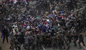 Guatemala : répression d'une caravane de migrants venue du Honduras