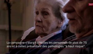 Top départ de la vaccination des plus de 75 ans et des personnes pathologiques