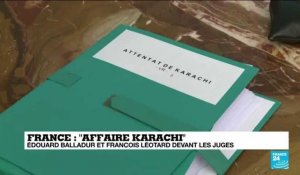 France - "Affaire Karachi" : Édouard Balladur et François Léotard devant les juges