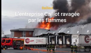 Bailleul : l’entreprise Caillot ravagée par les flammes