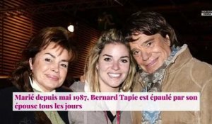 Bernard Tapie : Sa femme grand soutien dans sa maladie, ses touchantes confidences