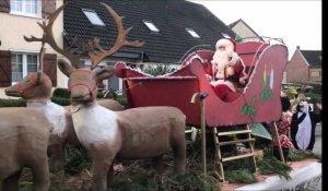 La parade de Noël à Avesnes-sur-Helpe