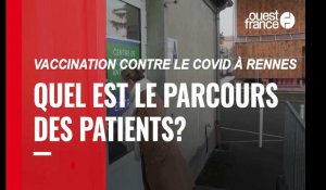 Covid-19. le centre de vaccination du CHU de Rennes pris d'assaut. Quel est le parcours des patients?