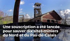 Patrimoine minier en danger: une souscription pour sauver dix sites du Nord et du Pas-de-Calais