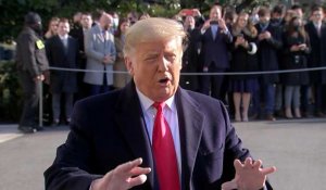 Trump juge la procédure d'"impeachment" le visant "totalement ridicule"