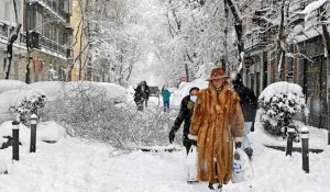 La tempête Filomena fait au moins trois morts en Espagne