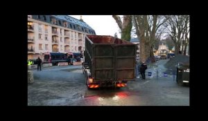 L'évacuation du squat de la Grande Ourse à Angers