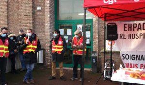 La CGT à l'Ehpad d'Abbeville 