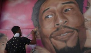 Un an après sa mort, Kobe Bryant revit sur les murs de Los Angeles