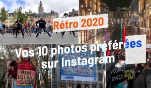 Les dix photos les plus "likées" sur le compte Instagram de la métropole lilloise en 2020