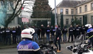 Les policiers de Vendée manifestent 