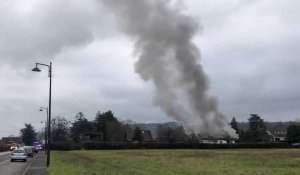 Thonon-les-Bains : feu dans une maison près du château de Ripaille
