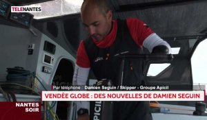 Vendée Globe : Damien Seguin en exclusivité pour Télénantes