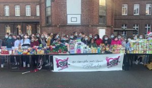 Saint-Omer : les élèves de l'ESCAP ont collecté 2,5 tonnes de denrées pour les Restos du coeur