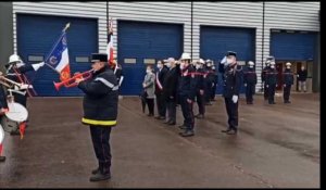 Prise de commandement du centre d’incendie et de secours de Marigny-le-Châtel