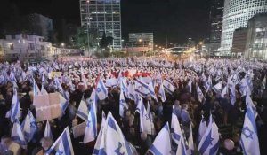 Nouvelle manifestation massive en Israël contre la réforme judiciaire