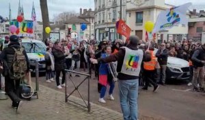 Réforme des retraites : manifestation festive à Troyes