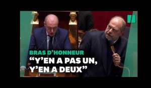 Les bras d’honneur de Dupond-Moretti devant les députés embrasent l’Assemblée