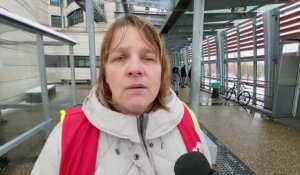 Calais: blocage au niveau des sorties du centre hospitalier