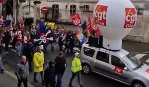 Compiègne. 800 manifestants contre la réforme des retraites