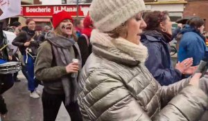 Manifestation pour la retraite des femmes à Amiens
