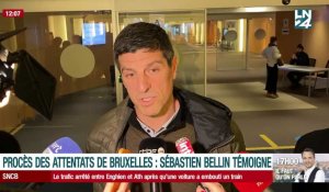"Je vous pardonne" : Le message fort de Sébastien Bellin, rescapé des attentats de Bruxelles
