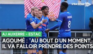 AJ Auxerre - ESTAC : Lucien Agoumé en conférence de presse à 2 jours du derby