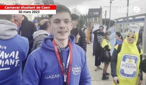 VIDEO. Carnaval étudiant de Caen 2023 : 70 bénévoles mobilisés le long du parcours