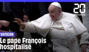 Vatican : Le pape hospitalisé pour une bronchite infectieuse 