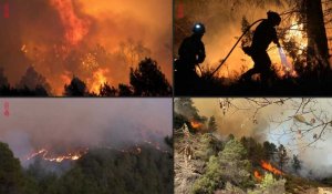 Espagne : les pompiers luttent toujours contre le premier grand incendie de 2023