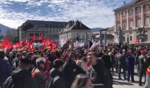 Chambéry : le cortège s'élance