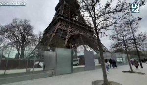 La Tour Eiffel fermée en raison de la grève