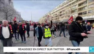Les opposants à la réforme des retraites manifestent à nouveau partout en France