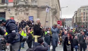 Lille : le discours pro- Macron volontairement à contre-pied d’Alexandro di Guiseppe à la manifestation contre la réforme des retraites