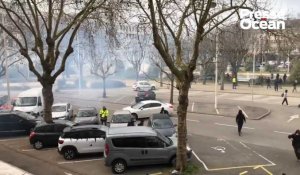 VIDEO. Retraites. Episode de violences urbaines à Saint-Nazaire