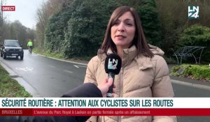 Sécurité routière: attention aux cyclistes sur les routes !