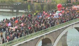 Retraites: douzième journée de mobilisation à Toulouse