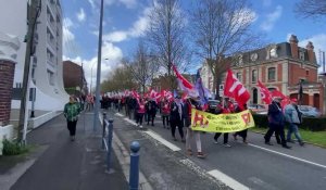Arras: la manifestation du jeudi 13 avril contre la réforme des retraites 