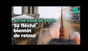 La flèche de Notre-Dame bientôt de retour dans le ciel de Paris