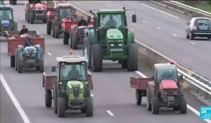 Sécheresse en France :  des agriculteurs manifestent contre les restrictions d'eau