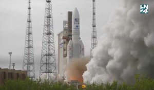 Juice: la sonde européenne décolle pour Jupiter à bord d'une Ariane 5